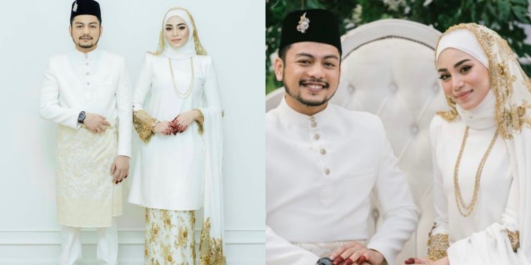 Tahniah! Uyaina Arshad, Raja Syahiran dah selamat bernikah