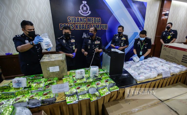 Polis rampas syabu bernilai lebih RM10 juta, tahan 13 individu