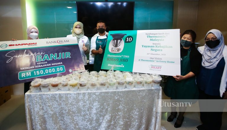 [VIDEO] Shapadu Thermomix ganding bahu bantu mangsa banjir