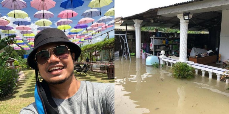 Bekalan elektrik terputus & banjir paras lutut, rumah Lan Solo terjejas teruk