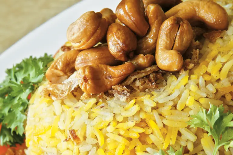 Resipi nasi beriani gajus