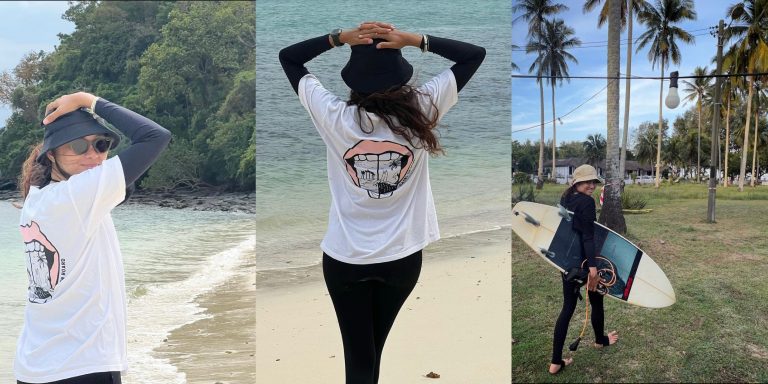 Kongsi gambar percutian, Natasha Hudson dah tak bertudung?