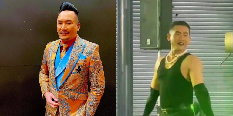Tular menari pakai singlet hitam, Datuk AC Mizal buat kerja sampingan sebagai penari?