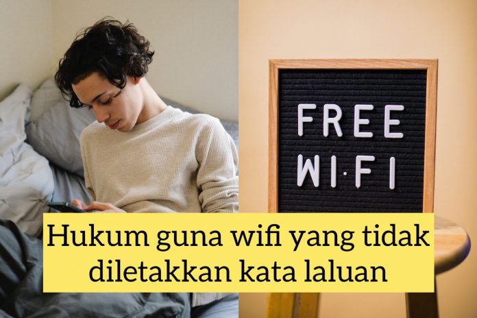 hukum guna wifi