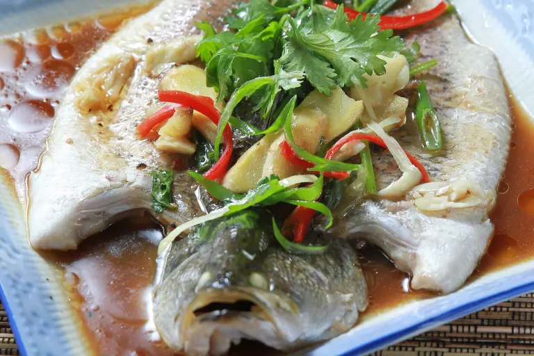 Resipi siakap kukus sedap memukau