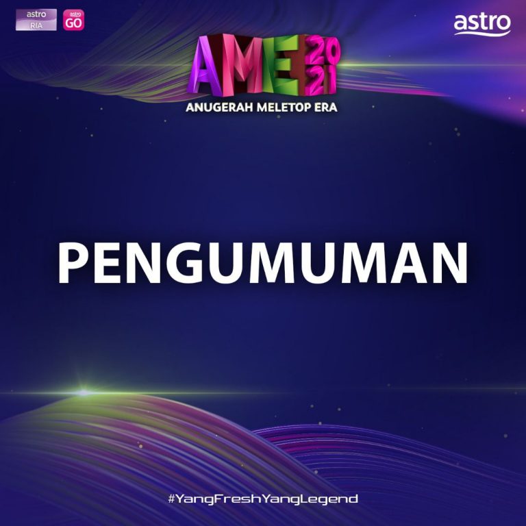 Kes Covid-19 makin meningkat, Anugerah Meletop ERA 2021 ditunda