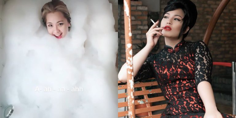“Dunia akhir zaman…,” – Netizen selar video Janna Nick berendam dalam tab mandi