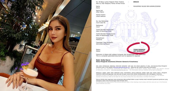 “Walaupun duduk luar negara, masih berstatus berada okey…,” – Sajat tunjuk bukti tidak muflis