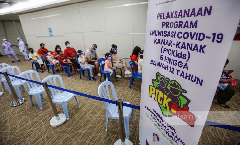 Hampir 950,000 kanak-kanak di Malaysia lengkap vaksinasi Covid-19