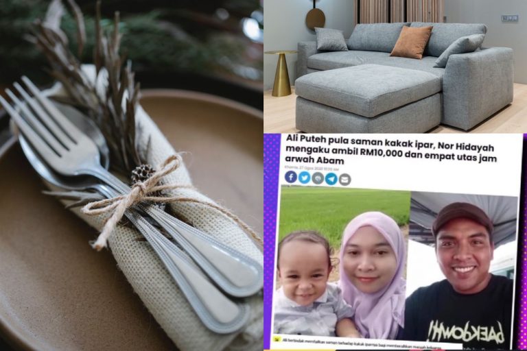 Sampai sofa dan sudu pun jadi rebutan, ini yang patut dilakukan wanita selepas kematian suami