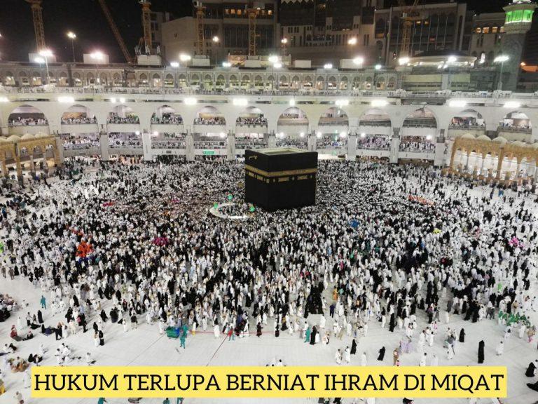 Hukum terlupa berniat ihram di Miqat