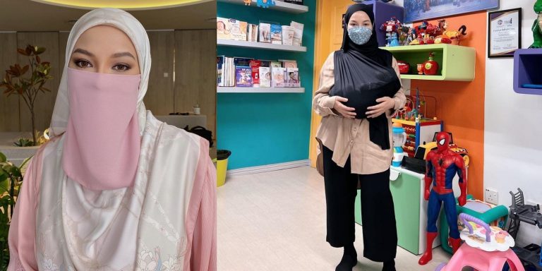 “Untuk elak penyakit ain atau bagi dia besar dahulu..,”- Neelofa minta peminat bersabar nak tengok wajah Bilal