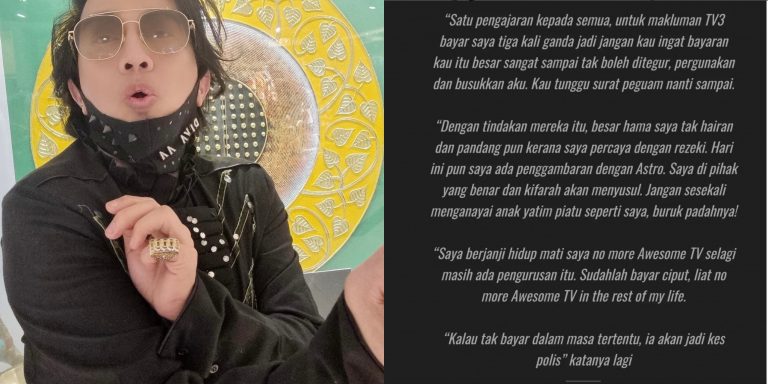 Diva AA tuntut baki bayaran Mic On daripada Awesome TV