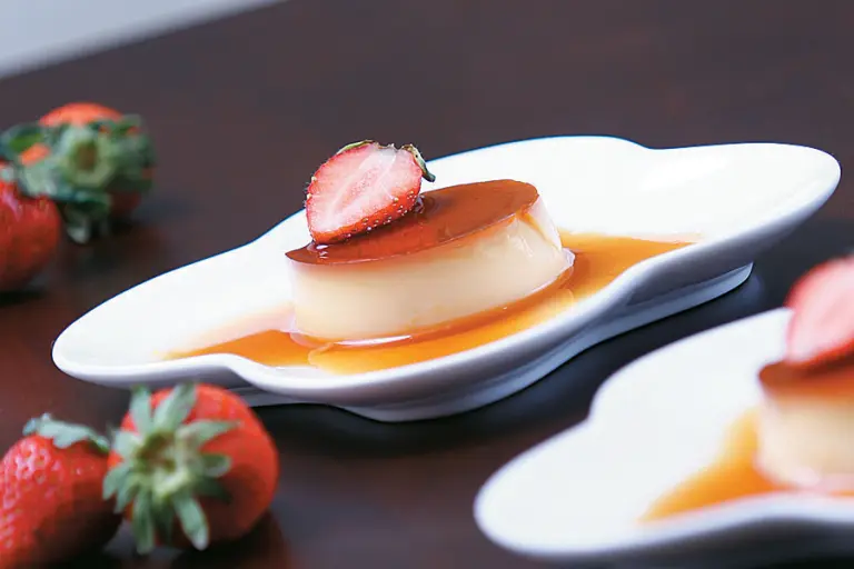 Resipi puding kastard karamel
