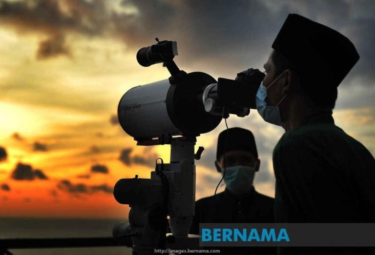 Tengok anak bulan Ramadan pada Jumaat, 1 April