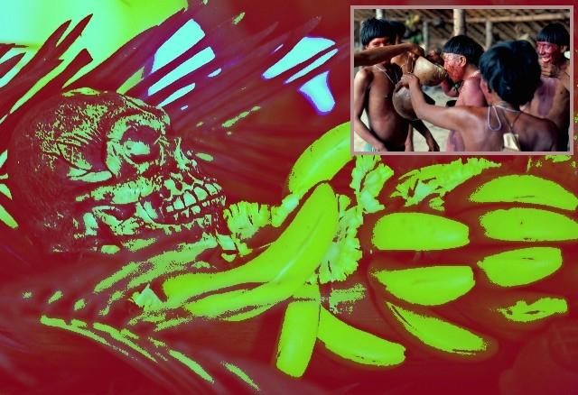 Selepas dibakar, tulang abu mayat wajib dimakan agar roh tenang & dilindungi. Ritual aneh kematian suku kaum Yanomami