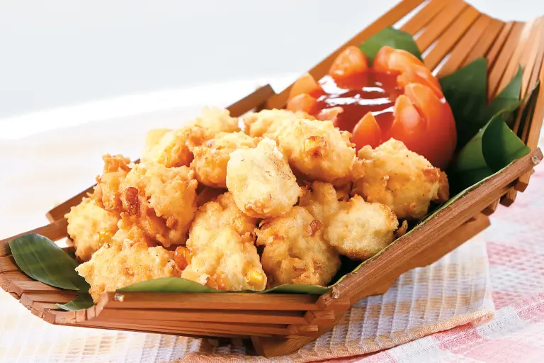 Resipi cucur kelapa jagung