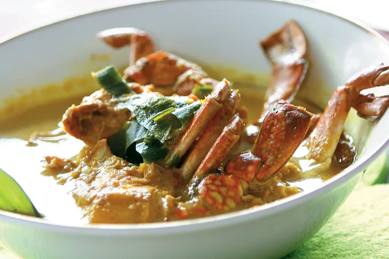 resipi masak lemak ketam