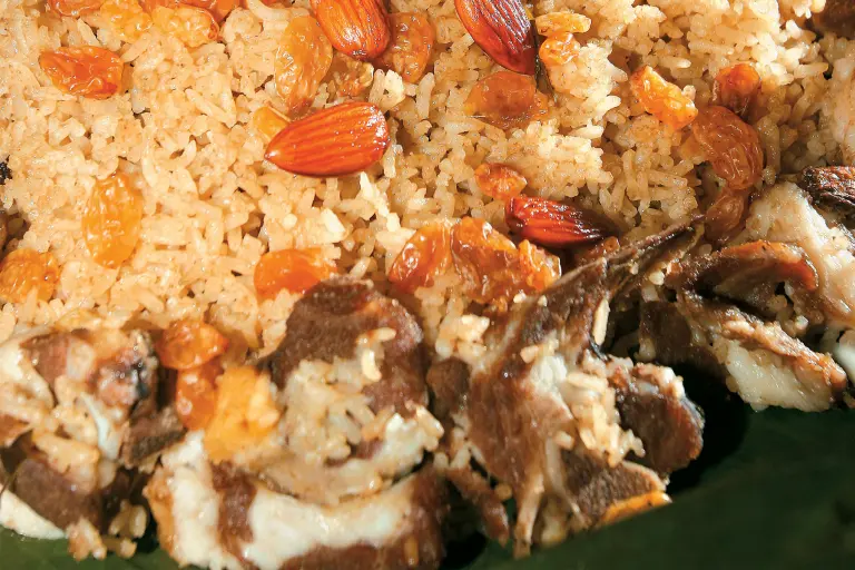 Resipi nasi bukhari kambing