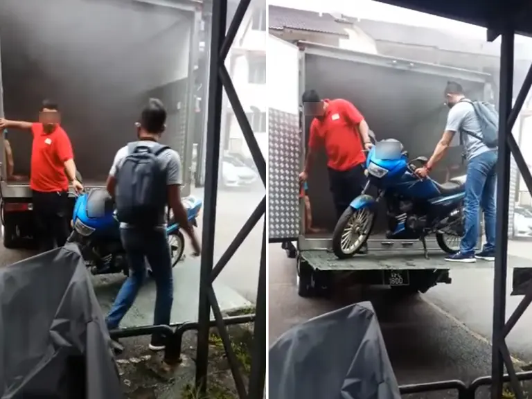 Mengaku polis sebelum curi RXZ, seorang sudah ditangkap seorang lagi diburu