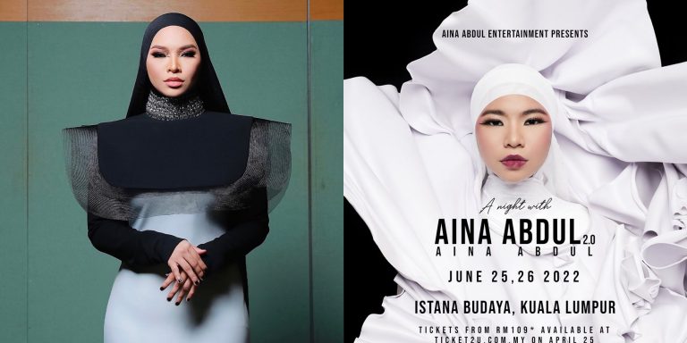 Peminat berang harga tiket mahal, Aina Abdul setaraf Justin Bieber?