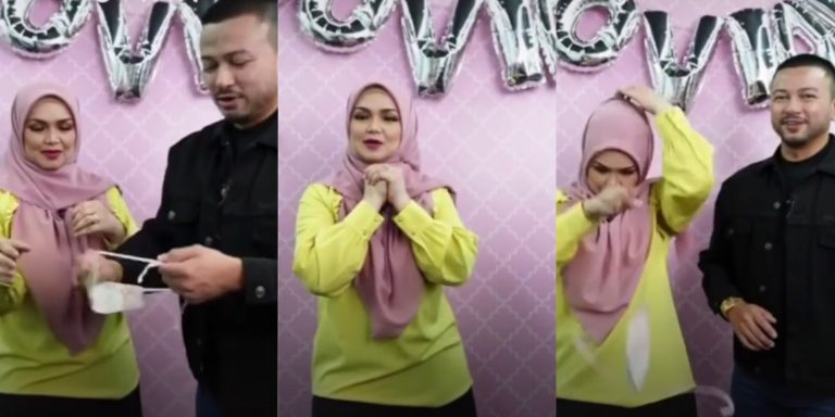 Tali pelitup muka Jovian putus dua kali ketika ‘live’ bersama Siti Nurhaliza, netizen kecam ‘hauk’!