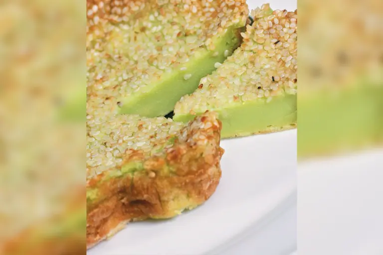 kuih bakar pandan
