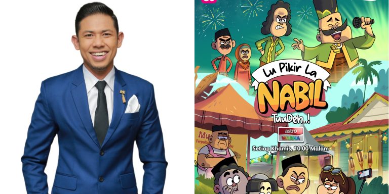 “Tidak ramai selebriti yang mendapat peluang untuk buat animasi berdasarkan kehidupan mereka sendiri…,”-Nabil Ahmad