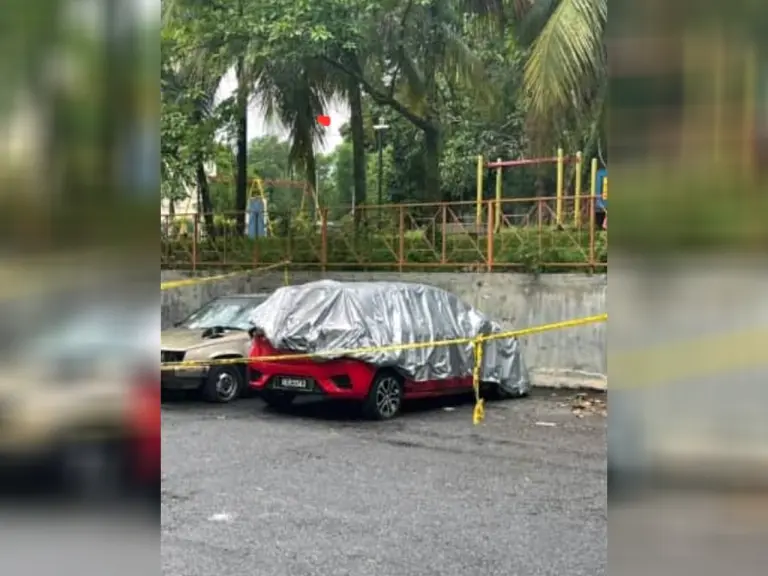 Polis lepas tembakan, pemandu Myvi cuba rempuh anggota bertugas