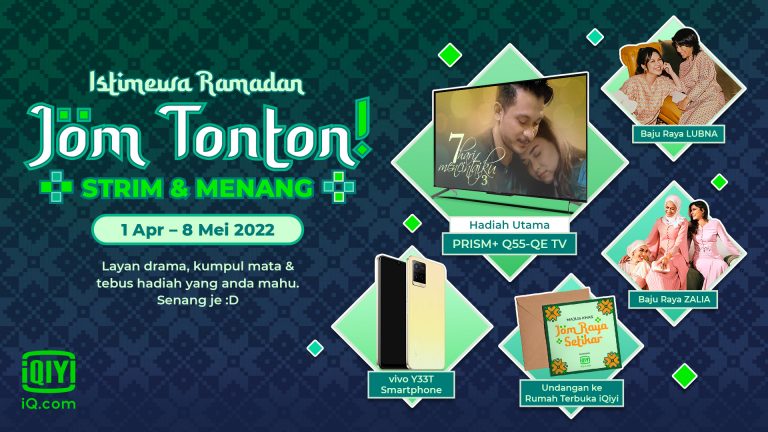 iQiyi tawar ganjaran menarik tonton & menang