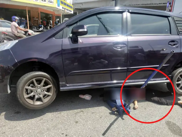 Pekerja pembersihan maut selepas terperosok di bawah Alza