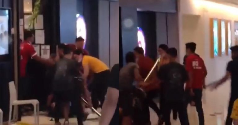 Berebut pelanggan kemudian angkat geng bergaduh, akhirnya 7 lelaki tidur balai