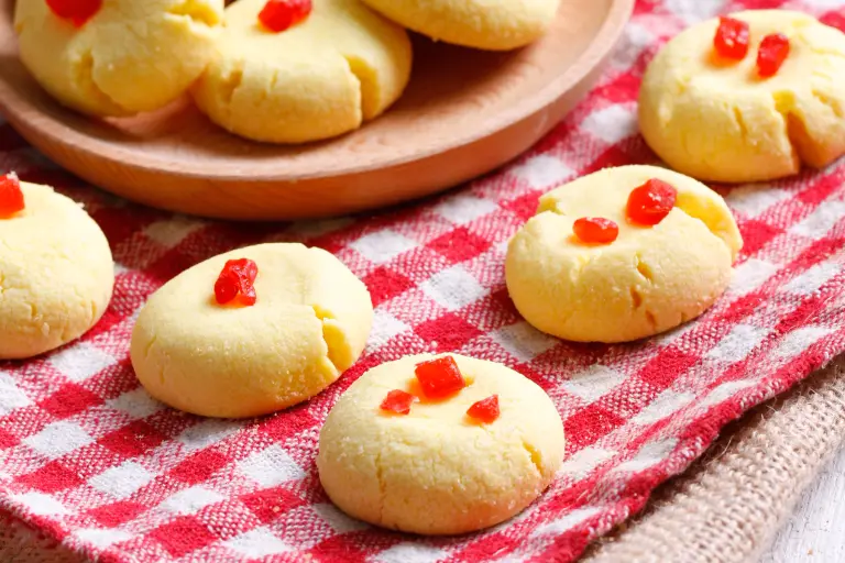 Resipi biskut butter cherry