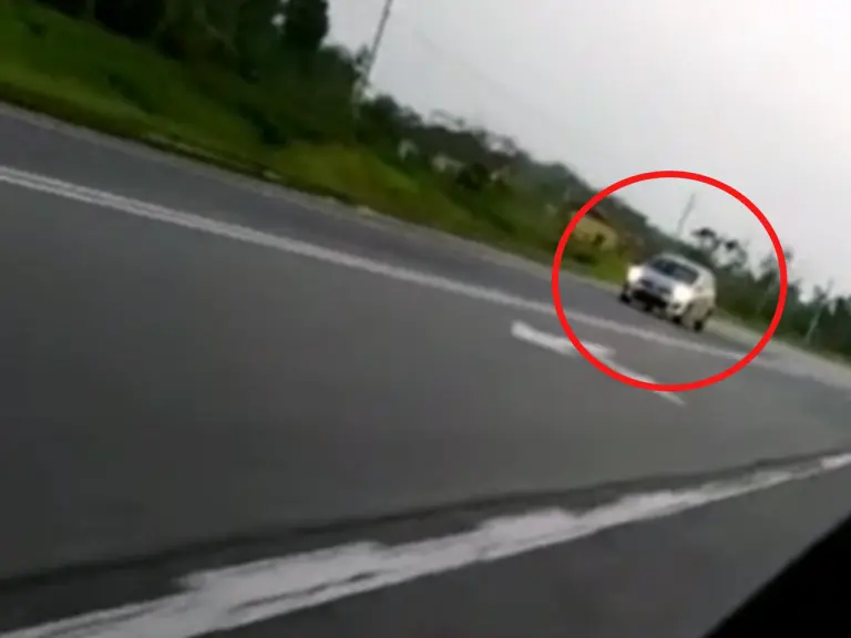 Polis cari pemandu kereta lawan arus dekat Rantau Abang
