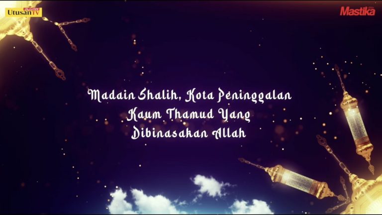 Inilah kota peninggalan kaum Thamud yang dibinasakan Allah SWT seperti yang diceritakan dalam al-Quran