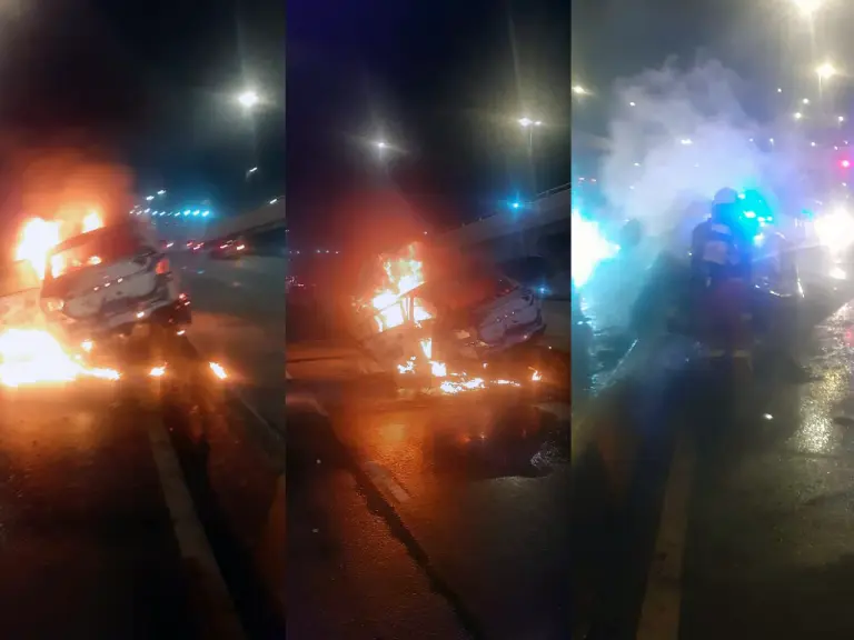 Seorang rentung Persona terbakar dekat Sunway Pyramid