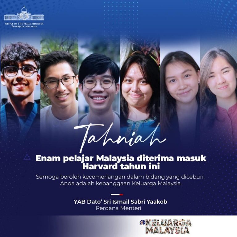 Harvard: PM ucap tahniah kepada enam pelajar Malaysia