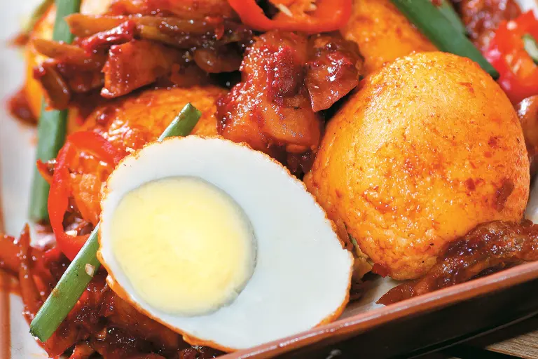 Resipi telur sambal ikan bilis