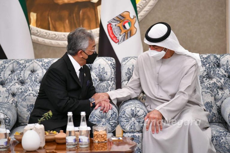Agong berangkat menghadap Sheikh Mohamed, dukacita pemergian Sheikh Khalifa