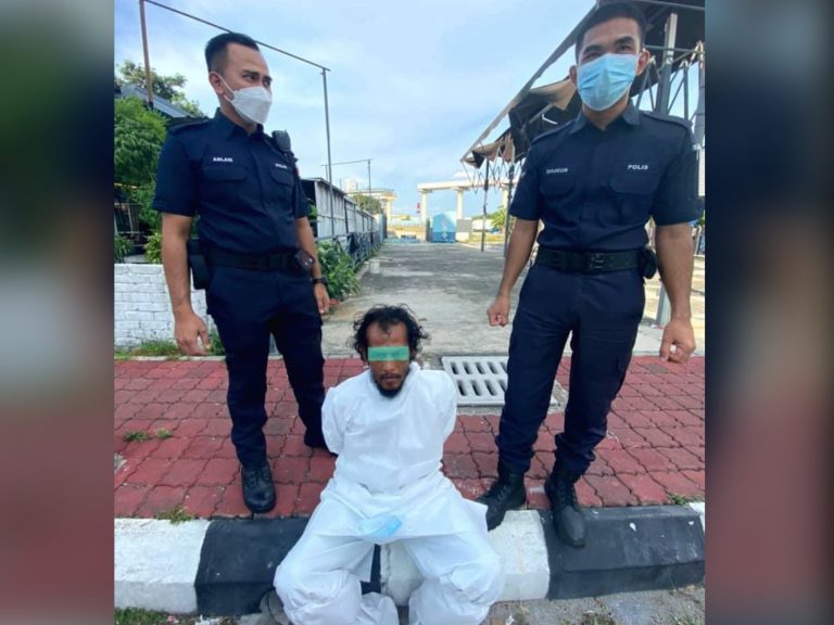Geladangan pukul, samun wanita dekat Klang diberkas polis