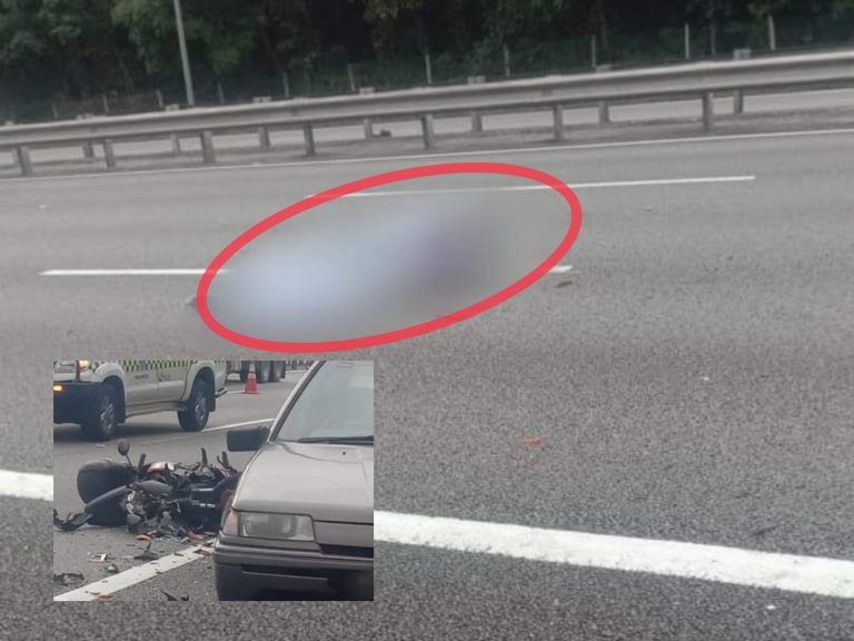 Penunggang motosikal maut dilanggar lori