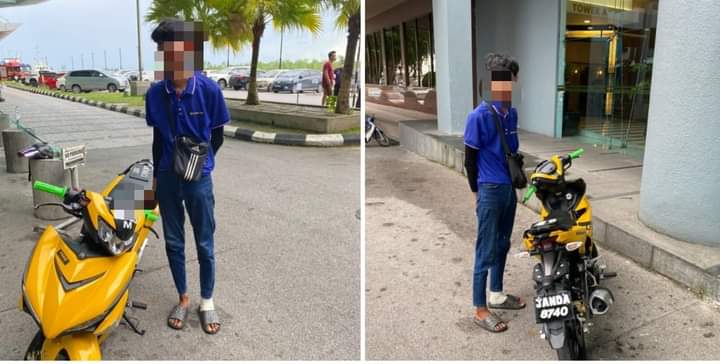 Remaja ditahan guna nombor pendaftaran “JANDA”