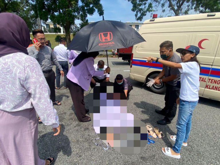 Penumpang parah tercampak keluar dari kereta