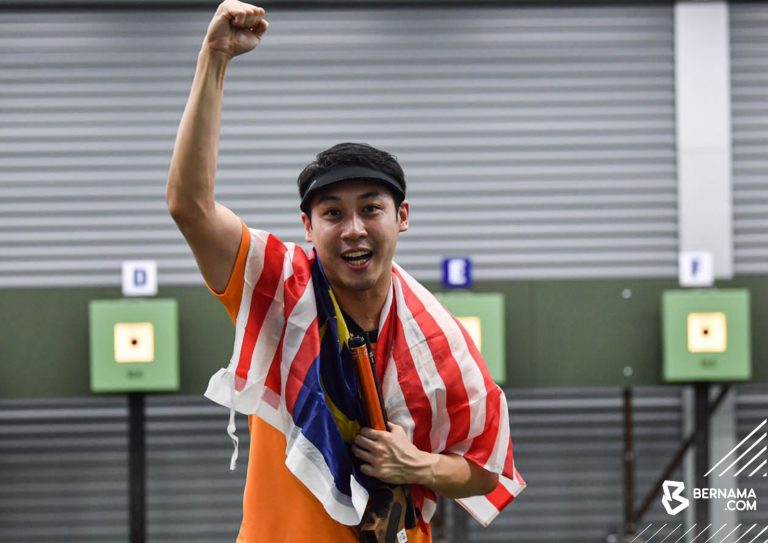 Sukan SEA: Johnathan ‘bidik’ semula emas 10m air pistol