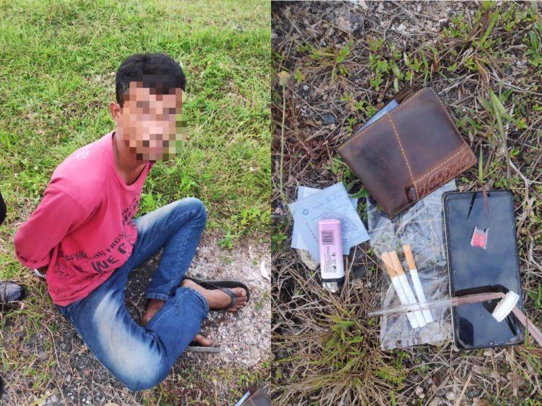 Lelaki ditahan miliki heroin seberat 0.42 gram dekat Dungun