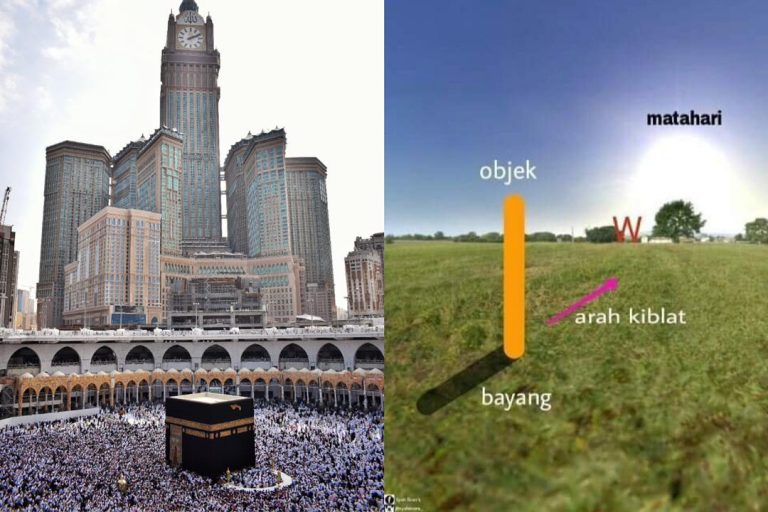 Semak ketepatan arah kiblat 28 Mei, waktu matahari tegak atas Kaabah. Guna kaedah Istiwa’ Adzam