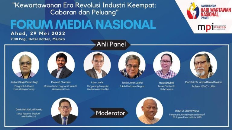 HAWANA 2022: Forum Media Nasional kupas kewartawanan era IR4.0