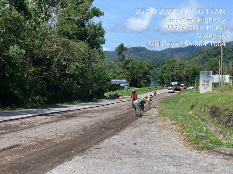Selepas netizen, MB Perak juga bersuara keadaan Jalan Raya Timur Barat