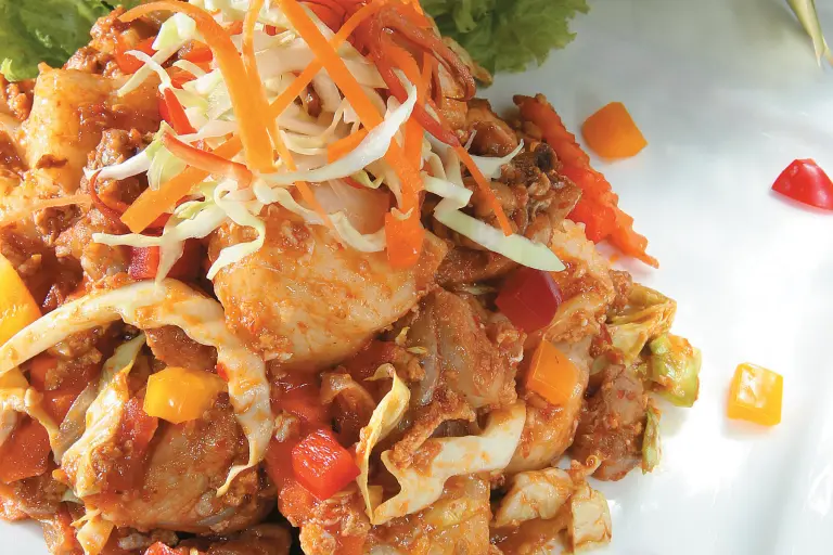 Resipi lontong goreng