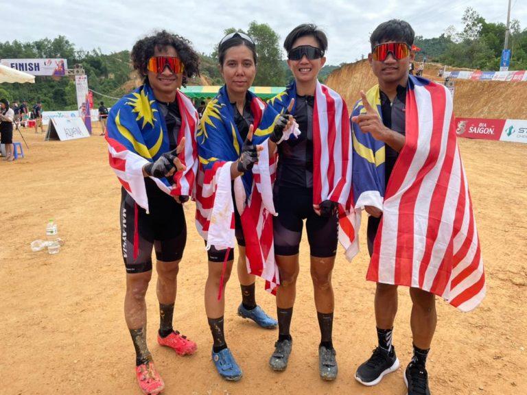Sukan SEA: Skuad basikal MTB cipta sejarah raih emas pertama